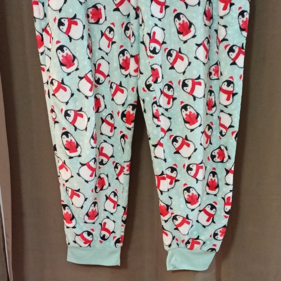 Secret Treasures Soft Fluffy Penguin Print Pajama Pants 3X - Picture 3 of 7